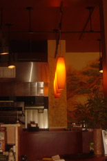 Chinoise custom silk drum shades